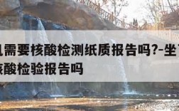 坐飞机需要核酸检测纸质报告吗?-坐飞机要纸质核酸检验报告吗