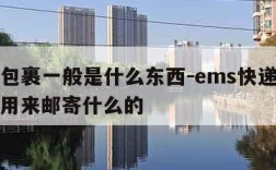 ems包裹一般是什么东西-ems快递包裹一般用来邮寄什么的